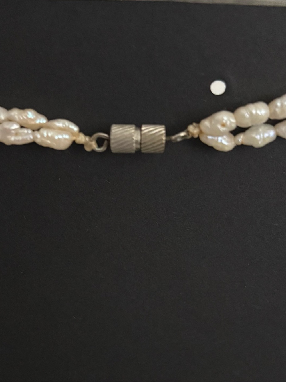 Vintage Double-strand Freshwater Rice Pearl Necklace - Picture 4 of 8